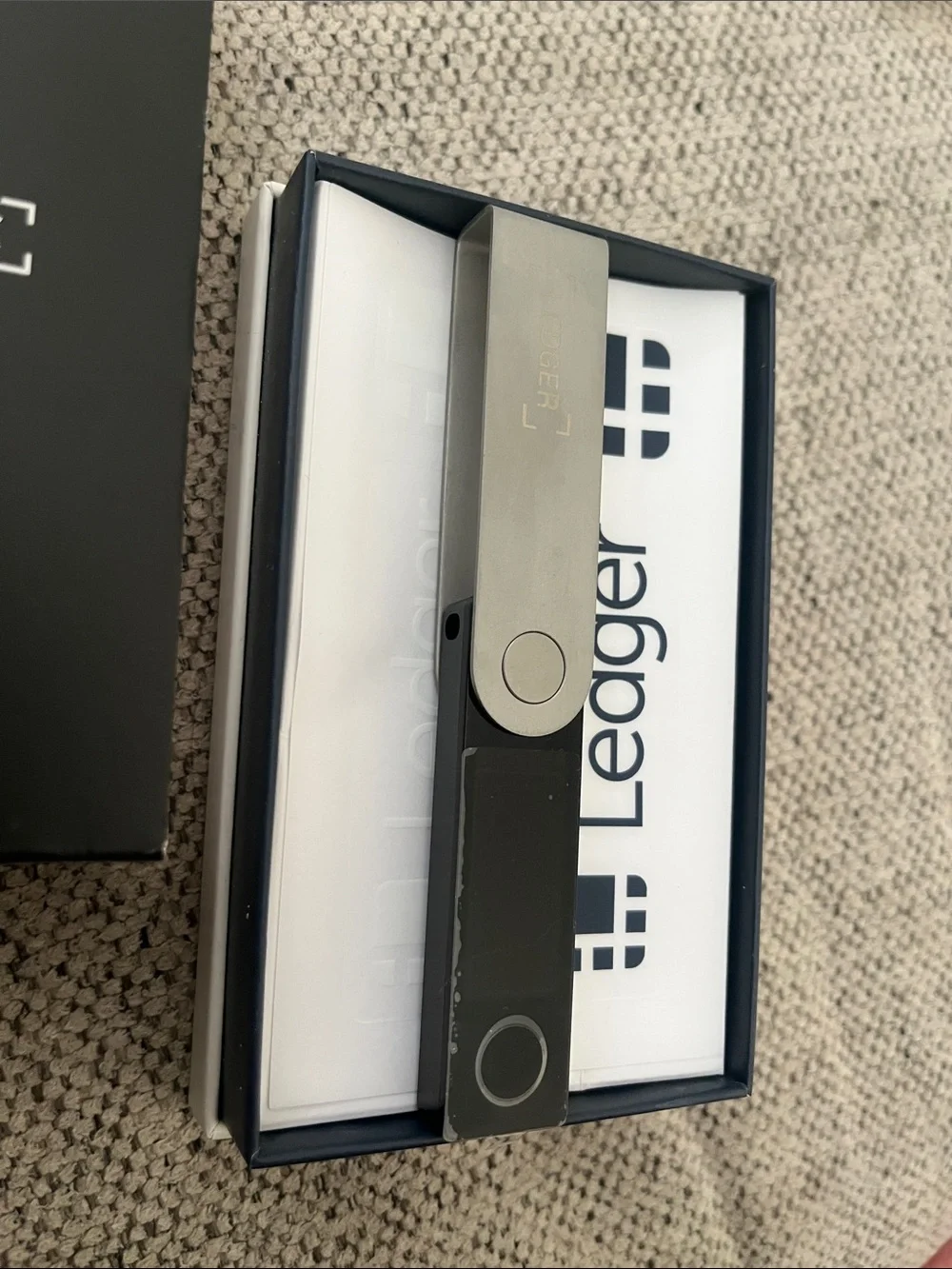 Never used Ledger Nano X Wallet - Black